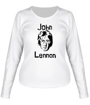 Женская футболка длинный рукав John Lennon фото