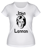 Женская футболка John Lennon фото