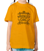 Детская футболка Whiskey Girl фото