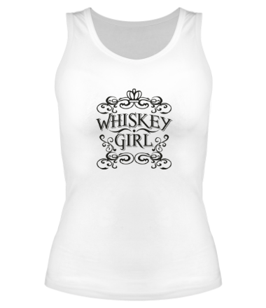 Женская майка борцовка Whiskey Girl