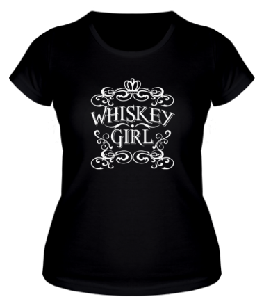 Женская футболка Whiskey Girl