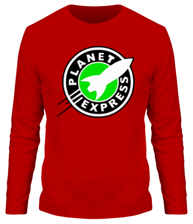 Мужская футболка длинный рукав Planet Express