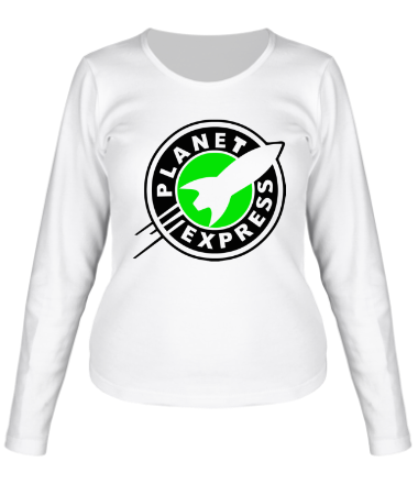 Женская футболка длинный рукав Planet Express