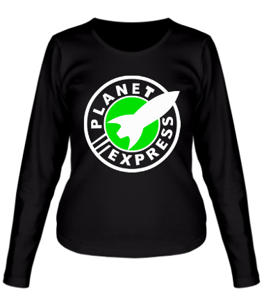 Женская футболка длинный рукав Planet Express