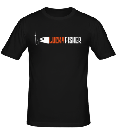 Мужская футболка Lucky fisher