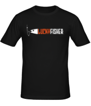 Мужская футболка Lucky fisher фото