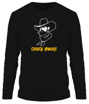 Мужская футболка длинный рукав Chuck Norris фото