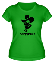 Женская футболка Chuck Norris фото