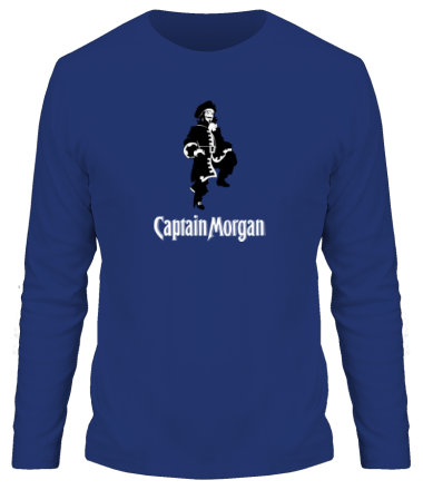 Мужская футболка длинный рукав Capitan Morgan