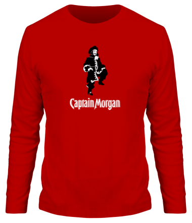 Мужская футболка длинный рукав Capitan Morgan