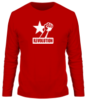 Мужская футболка длинный рукав Revolution фото