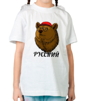 Детская футболка Русский Медведь фото