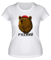 Женская футболка Русский Медведь фото