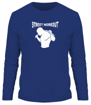Мужская футболка длинный рукав Street workout фото