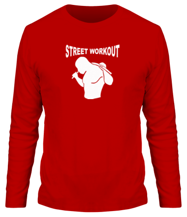 Мужская футболка длинный рукав Street workout