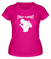Женская футболка Street workout фото