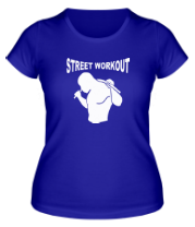 Женская футболка Street workout фото