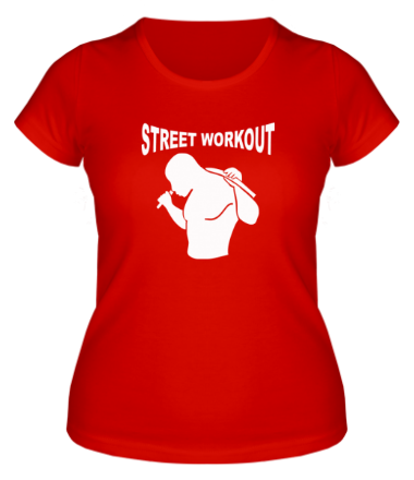 Женская футболка Street workout