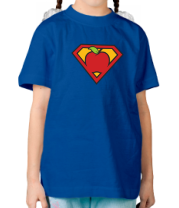 Детская футболка Super apple фото