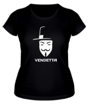 Женская футболка Vendetta (Гай Фокс) фото