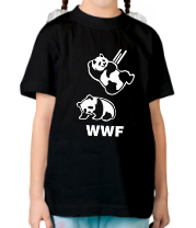 Детская футболка Панда WWF Wrestling Challenge фото
