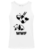Мужская майка Панда WWF Wrestling Challenge фото