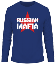 Мужская футболка длинный рукав Russian mafia фото