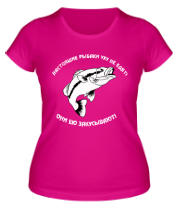 Женская футболка Настоящие рыбаки уху не едят фото