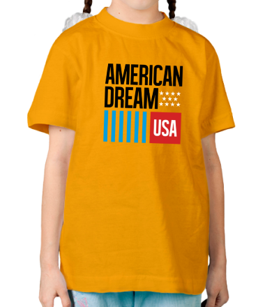 Детская футболка American Dream