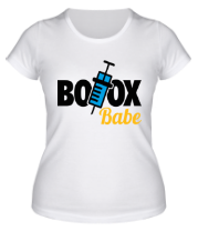 Женская футболка Botox Babe фото