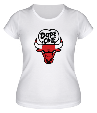 Женская футболка Chicago Dope Chef