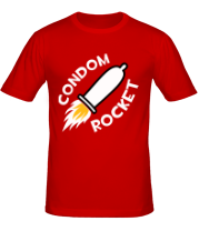 Мужская футболка Condom Rocket фото