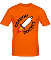Мужская футболка Condom Rocket фото