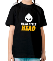 Детская футболка Hard Style Head фото