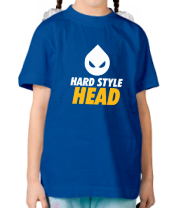 Детская футболка Hard Style Head фото