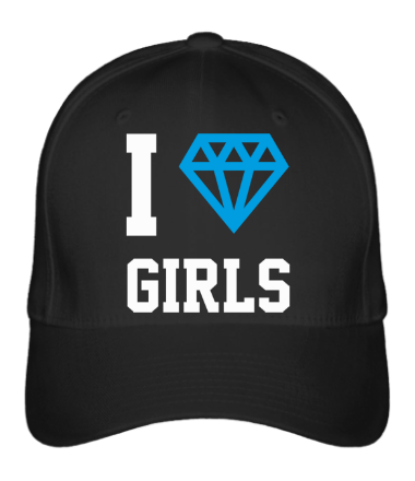 Бейсболка I Love Diamond Girls