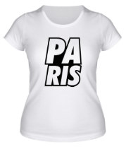 Женская футболка Paris Lines фото