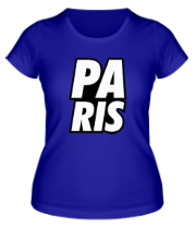 Женская футболка Paris Lines фото