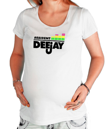 Футболка для беременных Resident DeeJay