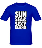 Мужская футболка Sun Sea & Sexy Beaches фото