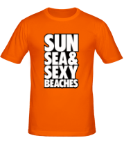 Мужская футболка Sun Sea & Sexy Beaches фото