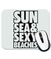 Коврик для мыши Sun Sea & Sexy Beaches фото