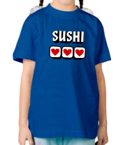 Детская футболка Sushi Love фото