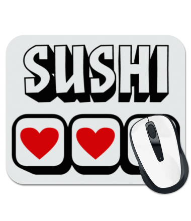 Коврик для мыши Sushi Love