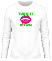 Мужская футболка длинный рукав Turn It Down фото