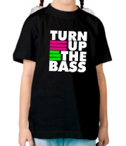 Детская футболка Turn Up The Bass фото