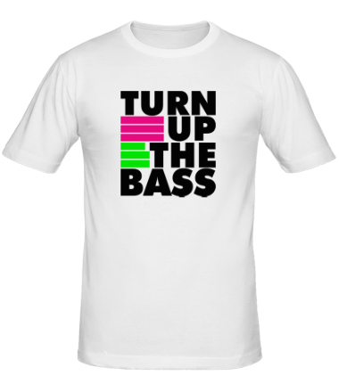 Мужская футболка Turn Up The Bass