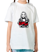Детская футболка Lindsay Lohan Coke diet фото