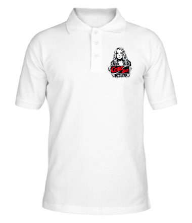 Мужская футболка поло Lindsay Lohan Coke diet