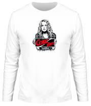 Мужская футболка длинный рукав Lindsay Lohan Coke diet фото